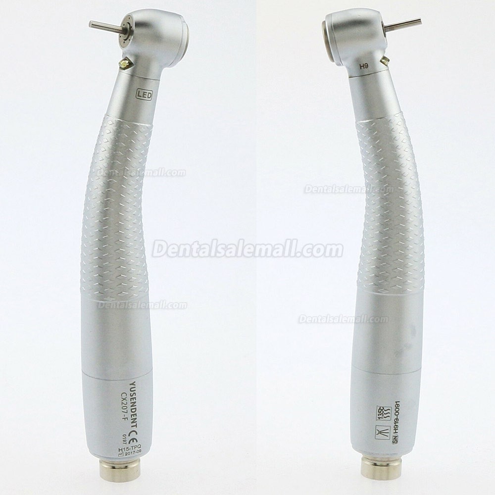 YUSENDENT COXO CX207-F-PQ E-Generator LED High Speed Handpiece 2/4 Hole NSK Phatelus Coupler